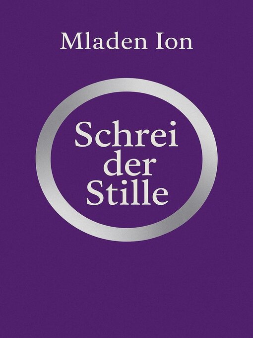 Title details for Schrei der Stille by mladen ion - Available